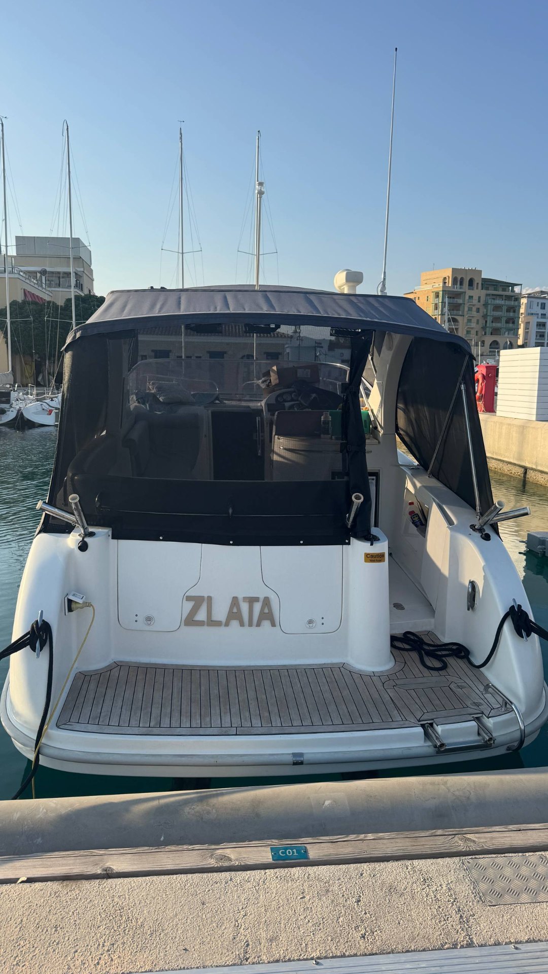 Saver 330 stern view