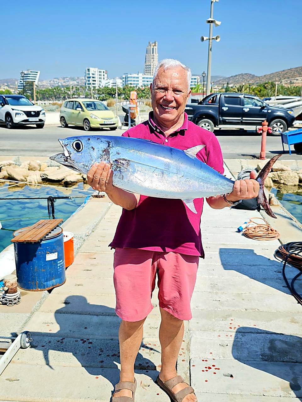 Tuna caught from the Fishman